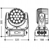 19pcsх12w Beam LED Zoom Moving Head Light 215010